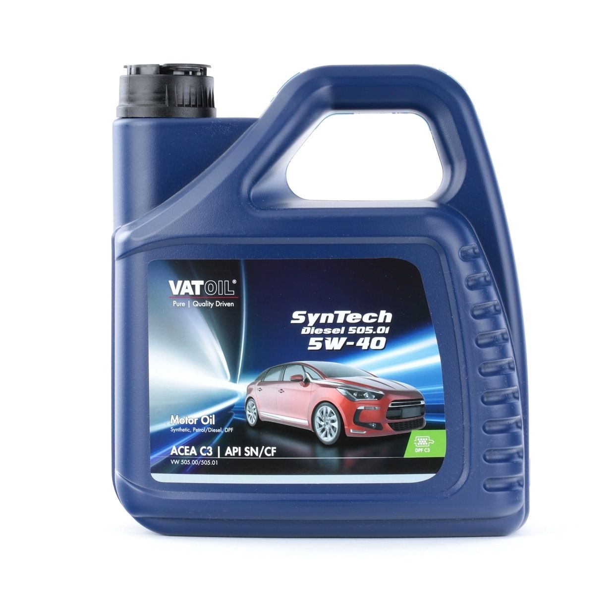 Buy Automobile oil VATOIL petrol 50045 SynTech, Diesel 505.01 5W-40, 4l, Synthetic Oil