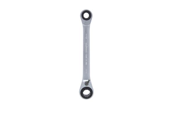 503.4586 KS TOOLS Otvor klíče: 5/16", 1/2", 3/8", 7/16", Počet zubů (mechanismus ráčny): 72 Ráčna-dvojitý očkový klíč 503.4586 kupte si levně