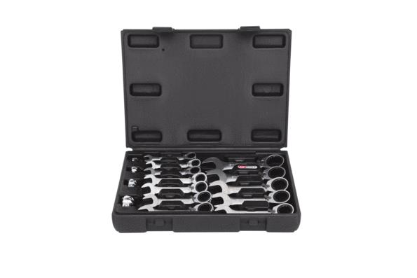 Kombinasjonsnøkkelsett med skralle KS TOOLS 5034653