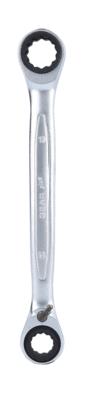 KS TOOLS Ancho de llave: 14, 17, 18, 19, Cantidad de dientes (mecanismo de trinquete): 72 Llave de doble estrella de trinquete 503.4657 comprar online