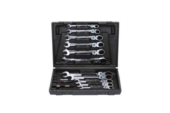 Kombinasjonsnøkkelsett med skralle KS TOOLS 5034765
