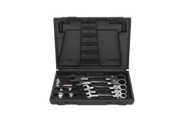 Kombinasjonsnøkkelsett med skralle KS TOOLS 5034867