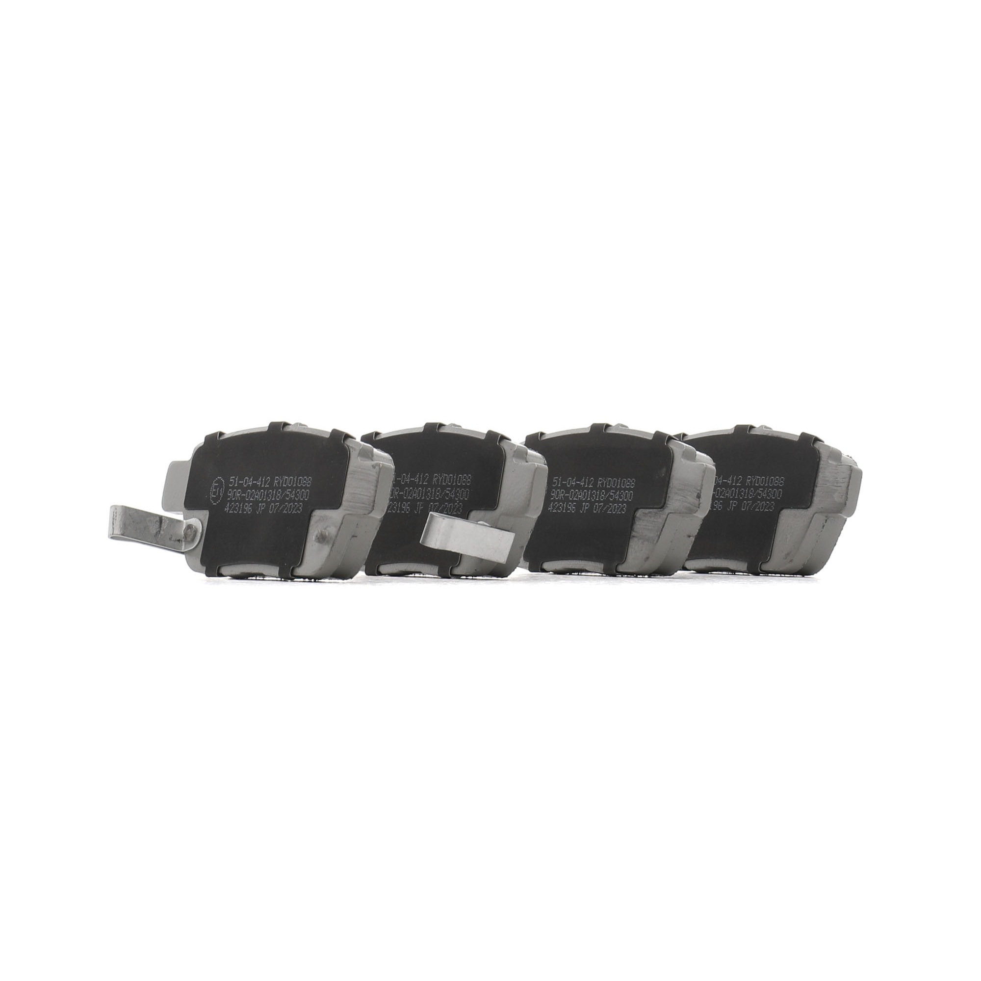 51-04-412 Brake pad set ASHIKA 43022SJCA00