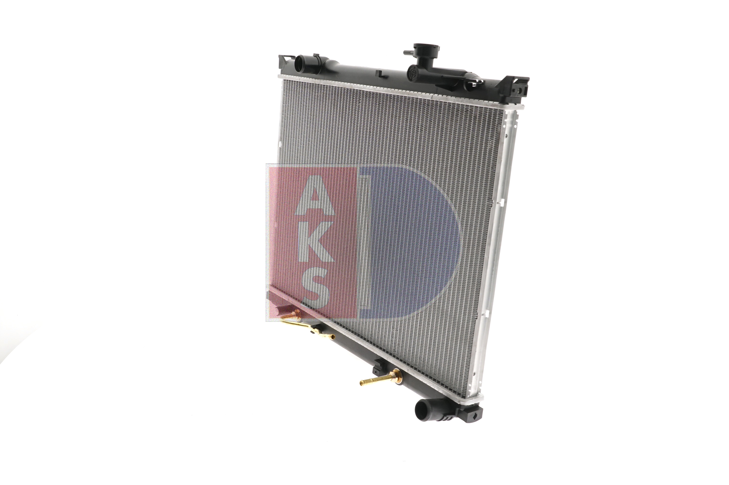 AKS DASIS 510194N Engine radiator Aluminium, 470 x 638 x 26 mm, Brazed cooling fins