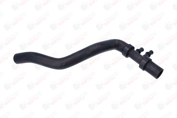 BIRTH 52340 Radiator Hose Front Axle, Lower, Rubber