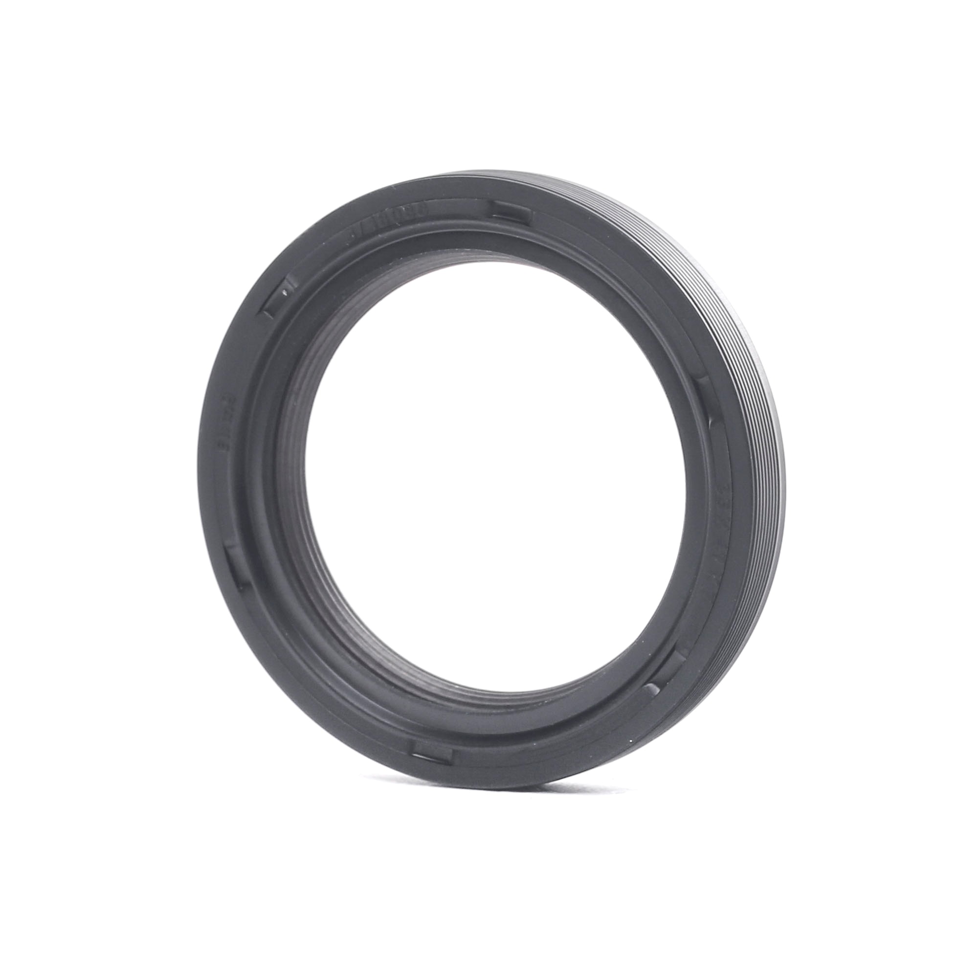 ELRING 431.420 Crankshaft seal with mounting sleeve, PTFE (polytetrafluoroethylene)/ACM (polyacrylate rubber)