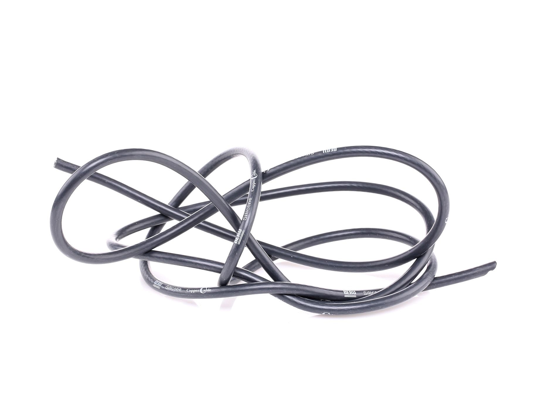 Image of BERU Ignition Lead 7MMSBLACK 12121360154,0300800023,7mmSiliconschwarz Ignition Cable